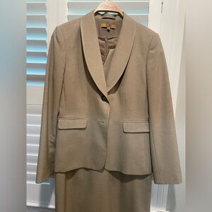Alex Marie Classic Tan/khaki suit - Blazer and dress Set